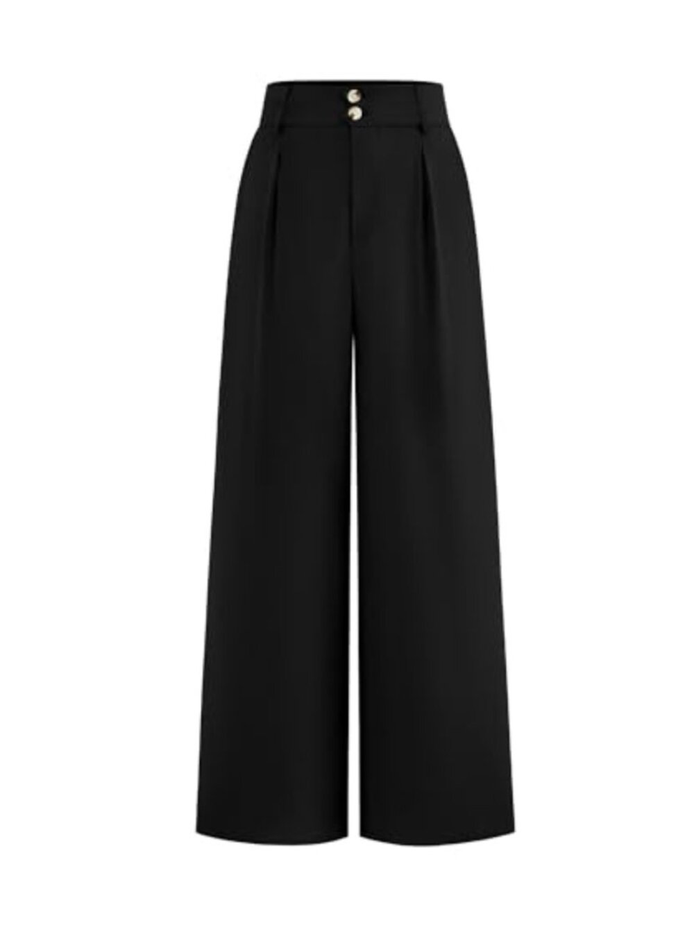 Women's High Waisted Wide Leg Dress Pants with Pleats